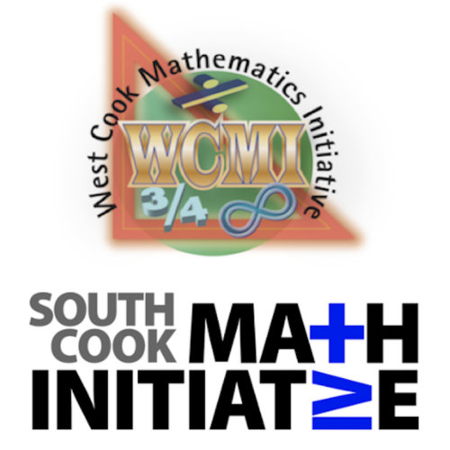 West Cook and South Cook Math Initiative Logos