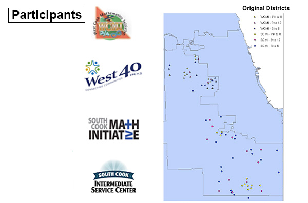 MCMI Partners and Map of Original Districts