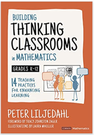 Building Thinking Classrooms in Mathematics by Peter Liljedahl Book Cover